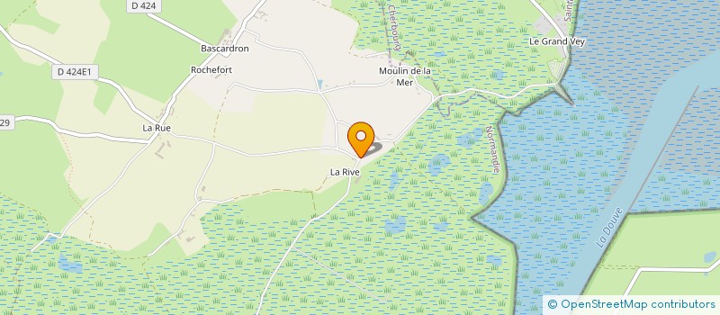 localisation de l'entreprise LES CAPUCINS à CARENTAN-LES-MARAIS