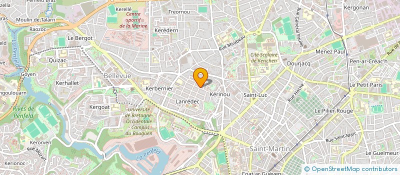 localisation de l'entreprise LES CAPYDRAMAS à BREST