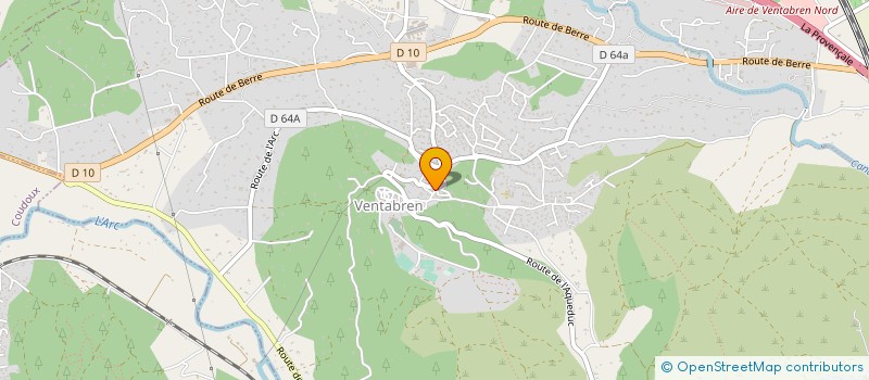 localisation de l'entreprise LES CAQUETANTS  VENTABREN