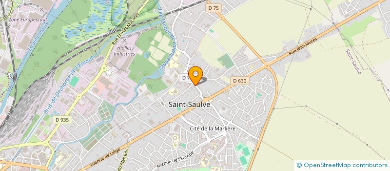 localisation de l'entreprise LES CARABINIERS à SAINT-SAULVE