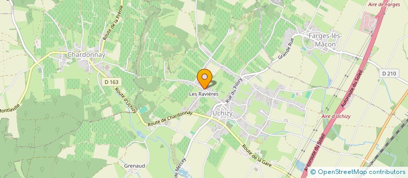 localisation de l'entreprise LES CARAPATTES à UCHIZY