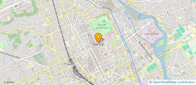 localisation de l'entreprise LES CARDINAUX  NANCY