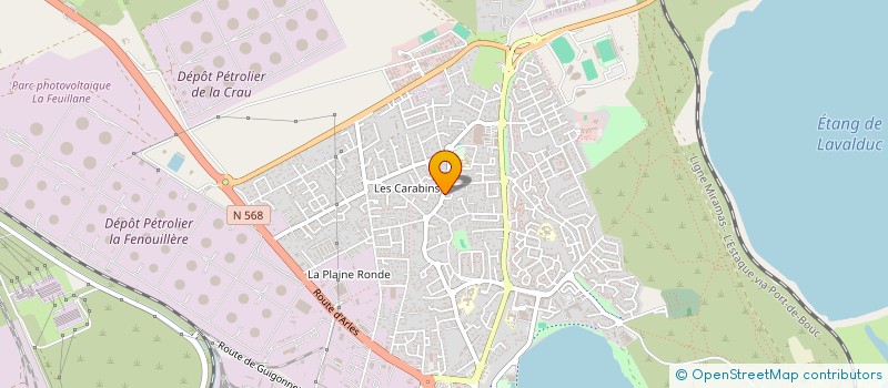localisation de l'entreprise LES CARIGNANS à FOS-SUR-MER