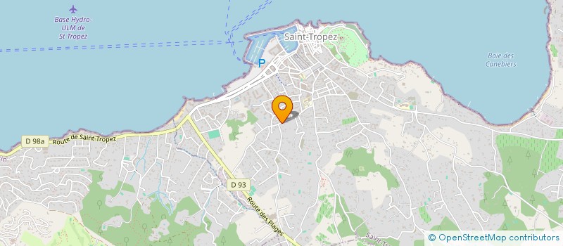 localisation de l'entreprise LES CARLES à SAINT-TROPEZ