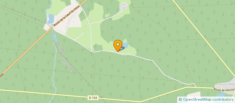 localisation de l'entreprise LES CARMASSES  VOUZERON