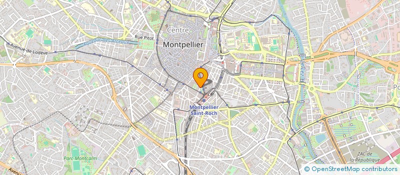 localisation de l'entreprise LES CARMELITES à MONTPELLIER
