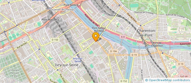 localisation de l'entreprise LES CARNAVALIERS à IVRY-SUR-SEINE