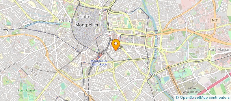 localisation de l'entreprise LES CARNETS BAGOUET à MONTPELLIER