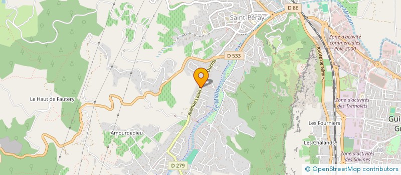 localisation de l'entreprise LES CARNETS D'AGNES à SAINT-PERAY