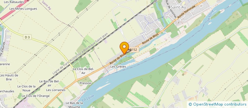 localisation de l'entreprise LES CARNUTES  BAULE