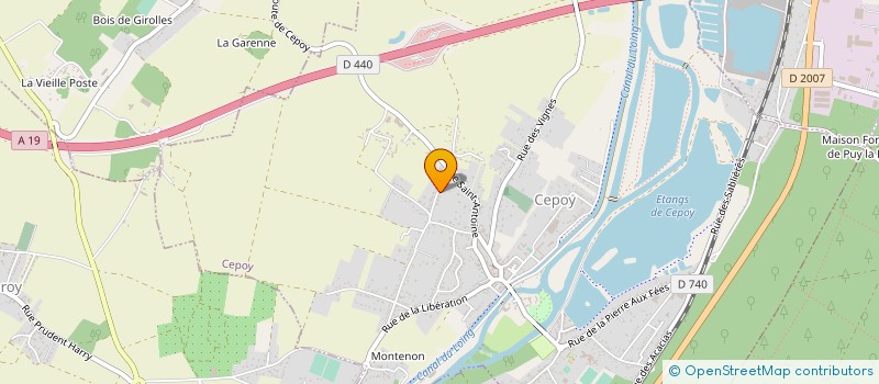localisation de l'entreprise LES CARPISTES COOL à CEPOY