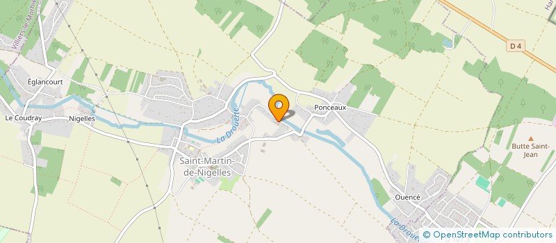 localisation de l'entreprise LES CARREAUX à SAINT-MARTIN-DE-NIGELLES