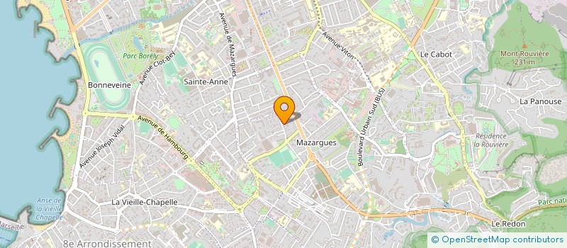 localisation de l'entreprise LES CARRELAGES DU FOUR NEUF à MARSEILLE