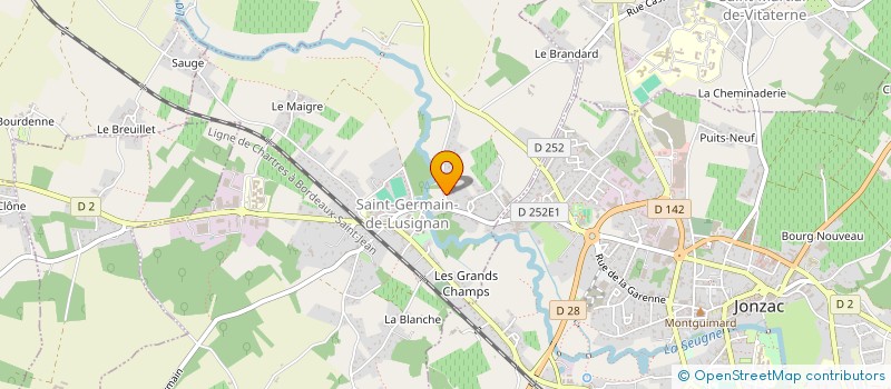 localisation de l'entreprise LES CARRELETS  SAINT-PALAIS-SUR-MER