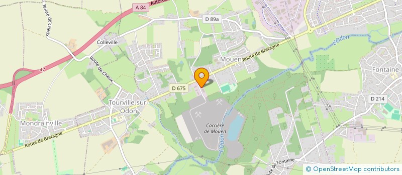 localisation de l'entreprise LES CARRIERES D'ETAVAUX à MOUEN
