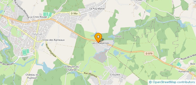 localisation de l'entreprise LES CARRIERES DE FEYTIAT à FEYTIAT