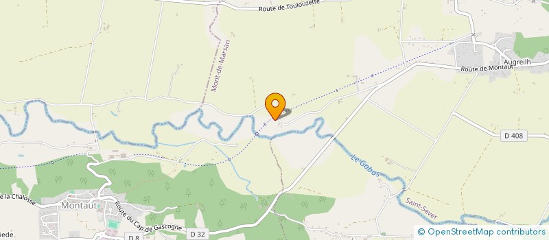 localisation de l'entreprise LES CARRIERES ET DOLOMIES D'ARCET  MONTAUT