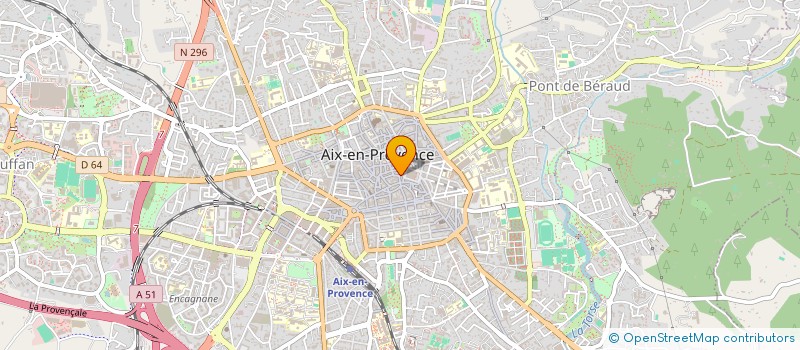 localisation de l'entreprise LES CARRIERS  AIX-EN-PROVENCE
