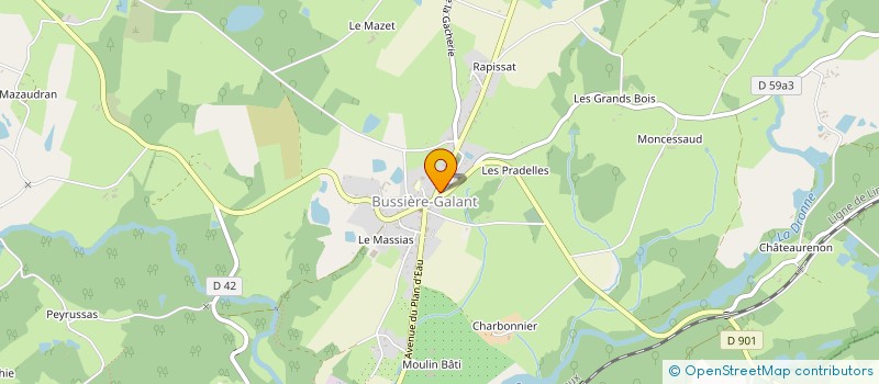 localisation de l'entreprise LES CARRIOLES à LES CARS