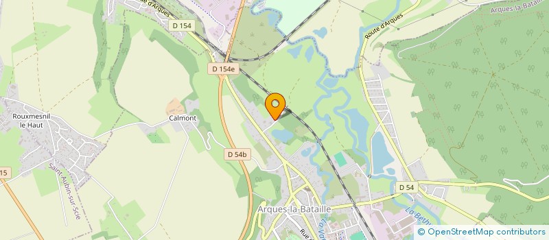 localisation de l'entreprise LES CARS AUTIN  ARQUES-LA-BATAILLE