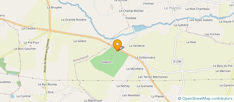 localisation de l'entreprise LES CARS DU PERCHE à SAINTE-SCOLASSE-SUR-SARTHE