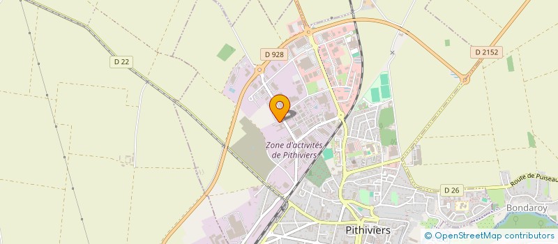 localisation de l'entreprise LES CARS FRAIZY à PITHIVIERS