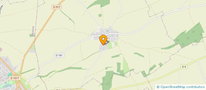 localisation de l'entreprise LES CARS PERDIGEON à PERONNE