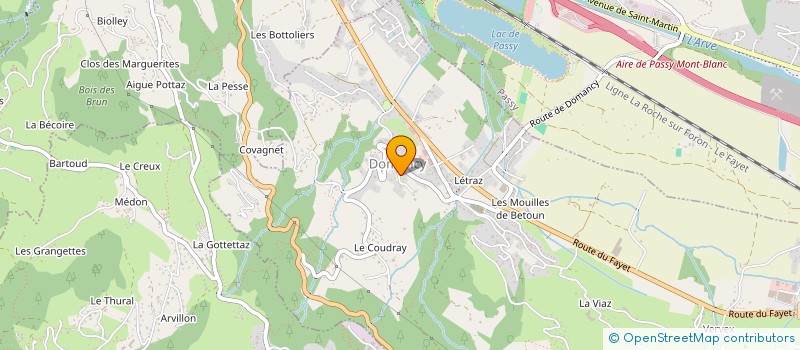 localisation de l'entreprise LES CARTABLES DE DOMANCY  DOMANCY