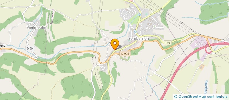 localisation de l'entreprise LES CARTABLES DE L OZE  BLAISY-BAS