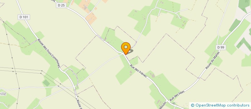 localisation de l'entreprise LES CARTABLES DE LA SOURCE  SAINT-MACLOU-DE-FOLLEVILLE