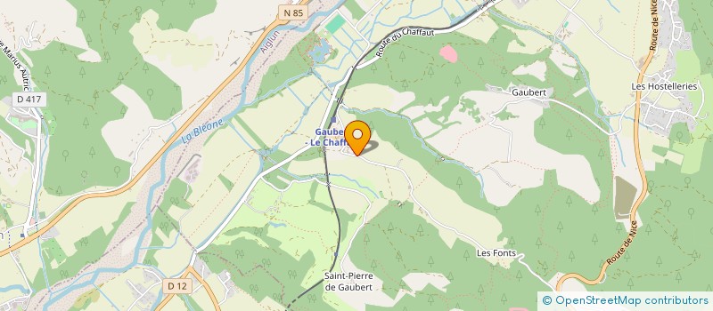 localisation de l'entreprise LES CARTIERES à DIGNE-LES-BAINS