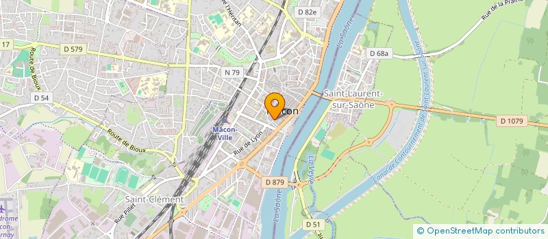 localisation de l'entreprise LES CARTOPHILES MACONNAIS à MACON