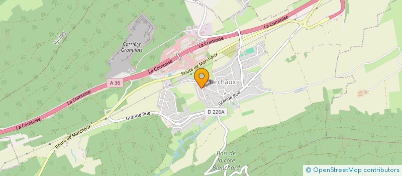 localisation de l'entreprise LES CASIERS DE RIGNOSOT  RIGNOSOT