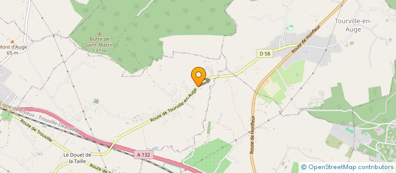 localisation de l'entreprise LES CASIERS GOURMANDS  SAINT-MARTIN-AUX-CHARTRAINS