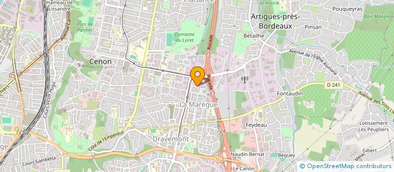 localisation de l'entreprise LES CASSADOTES à CENON