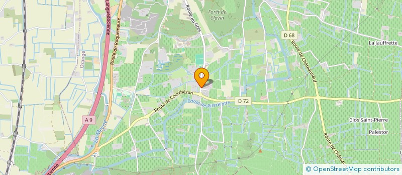 localisation de l'entreprise LES CASSAIRES  ORANGE