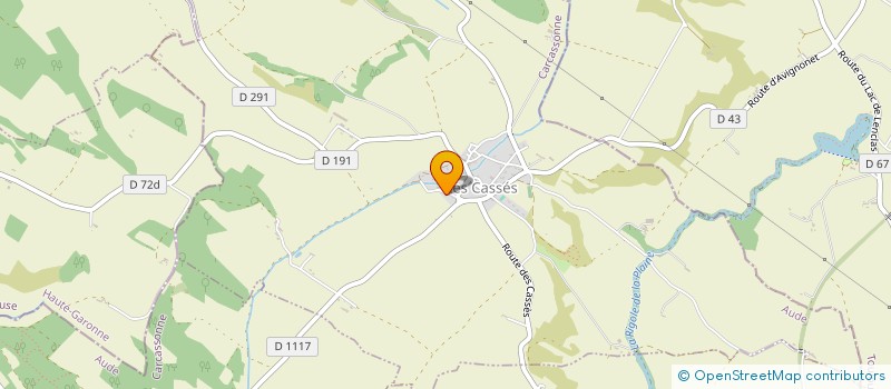 localisation de l'entreprise LES CASSES SAVATE BOXE FRANCAISE  LES CASSES