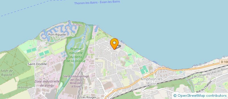 localisation de l'entreprise LES CASSETTES  PUBLIER