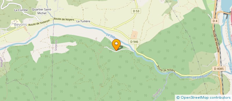 localisation de l'entreprise LES CATALANS PARTOUT à SISTERON