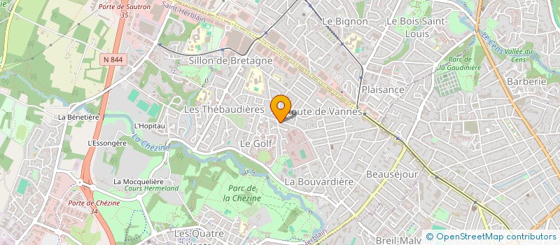 localisation de l'entreprise LES CATALYSEURS DE CHANGEMENT à SAINT-HERBLAIN