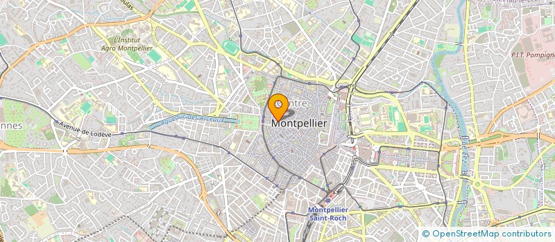 localisation de l'entreprise LES CATHARES à MONTPELLIER