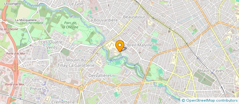 localisation de l'entreprise LES CAUCAUX  NANTES