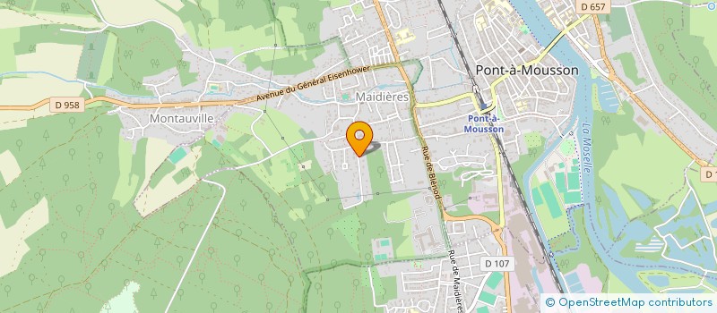 localisation de l'entreprise LES CAUDALIES  MAIDIERES