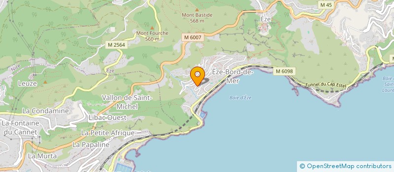 localisation de l'entreprise LES CAVALIERS  EZE