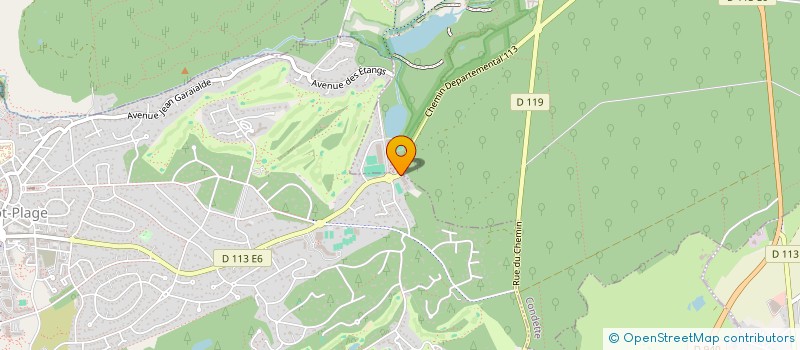 localisation de l'entreprise LES CAVALIERS D'HARDELOT  NEUFCHATEL-HARDELOT