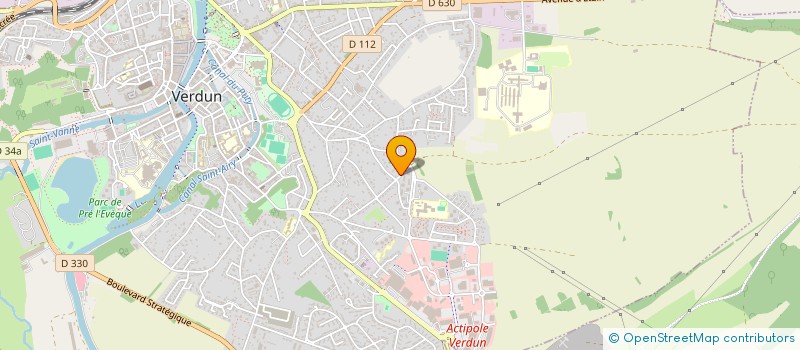 localisation de l'entreprise LES CAVALIERS DE L'AVENTURE à VERDUN