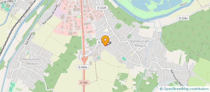 localisation de l'entreprise LES CAVALIERS DE LA TERRE LIBRE à NANTEUIL-LES-MEAUX