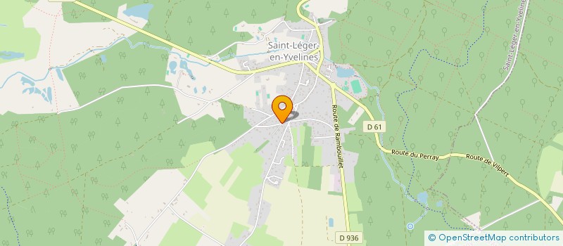 localisation de l'entreprise LES CAVALIERS DE MONTPAS à SAINT-LEGER-EN-YVELINES