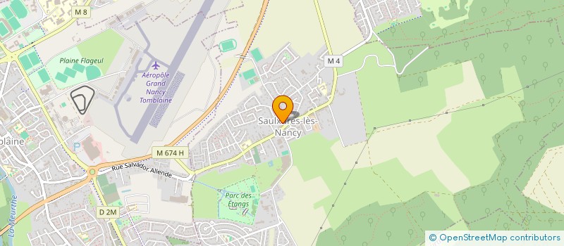 localisation de l'entreprise LES CAVALIERS DE SAULXURES LES NANCY  SAULXURES-LES-NANCY