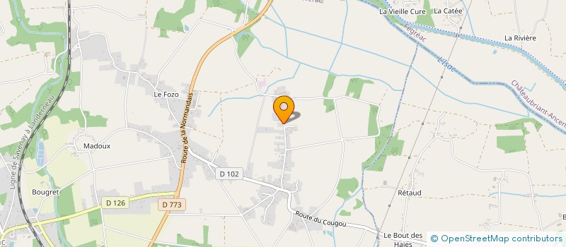 localisation de l'entreprise LES CAVALIERS DES ALBIZIAS  SEVERAC